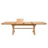 Provence 2.8m Large Double Extending Cross Leg Dining Table - 20% OFF WINTER SALE - 13