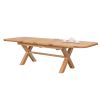 Provence 2.8m Large Double Extending Cross Leg Dining Table - 20% OFF WINTER SALE - 15