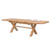 Provence 2.8m Large Double Extending Cross Leg Dining Table - 25% OFF SPRING SALE - 15