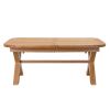 Provence 2.8m Large Double Extending Cross Leg Dining Table - 20% OFF WINTER SALE - 17