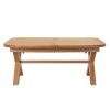 Provence 2.8m Large Double Extending Cross Leg Dining Table - 25% OFF SPRING SALE - 17
