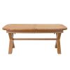 Provence 2.8m Large Double Extending Cross Leg Dining Table - 20% OFF SPRING SALE - 17