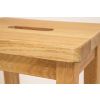 Refectory Solid Oak Kitchen Stool - 10% OFF SPRING SALE - 13
