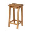 Refectory Solid Oak Kitchen Stool - 10% OFF SPRING SALE - 4