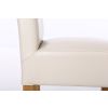 Titan Cream Scroll Back Leather Dining Chair - 20% OFF WINTER SALE - 7