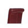 Titan Claret Red Scroll Back Leather Dining Chair - 20% OFF SPRING SALE - 8