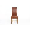 Titan Scroll Back Tan Brown Leather Dining Chair - 20% OFF SPRING SALE - 6