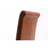 Tuscan Mocha Brown Leather Dining Chair - 10% OFF SPRING SALE - 9