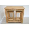 Tutbury Oak Breakfast Console Table 2 Refectory Oak Stools - SPRING MEGA DEAL - 9