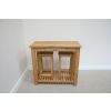 Tutbury Oak Breakfast Console Table 2 Refectory Oak Stools - SPRING MEGA DEAL - 13