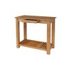 Tutbury Oak Breakfast Console Table - 10% OFF CODE SAVE - 3