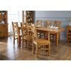 Country Oak 1.8m to 2.3m Butterfly Extending Oak Dining Table - 20% OFF SPRING SALE - 3