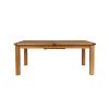 Country Oak 1.8m to 2.3m Butterfly Extending Oak Dining Table - 20% OFF CODE DEAL - 13