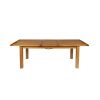 Country Oak 1.8m to 2.3m Butterfly Extending Oak Dining Table - 20% OFF SPRING SALE - 8