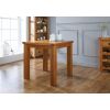 Country Oak 80cm Small Square Oak Dining Table - SPRING SALE - 2