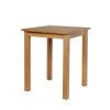 Tall Country Oak Breakfast Bar Table 80cm Square - 10% OFF SPRING SALE - 9