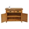 Country Oak 100cm Small Assembled Oak Sideboard - SPRING SALE - 9