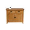 Country Oak 100cm Small Oak Sideboard - SPRING SALE - 10