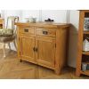 Country Oak 100cm Small Assembled Oak Sideboard - SPRING SALE - 2