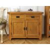 Country Oak 100cm Small Assembled Oak Sideboard - SPRING SALE - 3
