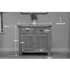 Country Oak 100cm Small Assembled Oak Sideboard - SPRING SALE - 14
