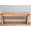 Country Oak 1.2m x Leg Solid Oak Dining Bench - 20% OFF SPRING SALE - 13