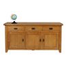 Country Oak 160cm Large Oak Sideboard - 10% OFF CODE SAVE - 14