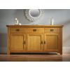 Country Oak 160cm Large Oak Sideboard - 10% OFF CODE SAVE - 5