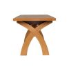 Country Oak 1.3 to 1.8m Cross Leg Oak Dining Table - 20% OFF SPRING SALE - 27