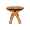 Country Oak 1.3 to 1.8m Cross Leg Oak Dining Table - 10% OFF SPRING SALE - 27