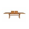 Country Oak 2.8m X Leg Double Extending Large Dining Table - 20% OFF SPRING SALE - 19