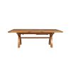 Country Oak 2.8m X Leg Double Extending Large Dining Table - 20% OFF SPRING SALE - 15