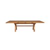 Country Oak 2.8m X Leg Double Extending Large Dining Table - 20% OFF SPRING SALE - 17