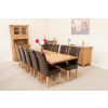 Country Oak 2.8m X Leg Double Extending Large Dining Table - 20% OFF SPRING SALE - 23