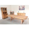 Country Oak 3.4m Large Double Extending Dining Table X Leg Oval Corners - 20% OFF SPRING SALE - 17
