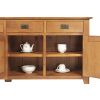 Large Country Oak Sideboard 200cm - SPRING SALE - 13