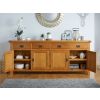 Large Country Oak Sideboard 200cm - SPRING SALE - 3