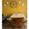 180cm Country Oak Cross Leg Dining Table Oval Corners - 10% OFF SPRING SALE - 2