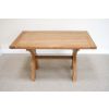 Country Oak 1.4m Cross Leg Dining Table - 10% OFF SPRING SALE - 10