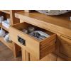 Country Oak Small 100cm Hutch for combining with Sideboard - SPRING MEGA DEAL - 6