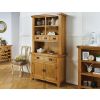 Country Oak Small 100cm Buffet and Hutch Display Cabinet Dresser - SPRING SALE - 2