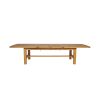 Chateaux 3.4m Large Solid Oak Extending Dining Table - 20% OFF SPRING SALE - 7