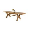 Monastery 3.0m Large Solid Oak Extending Dining Table - 20% OFF SPRING SALE - 4