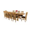 Monastery 3.0m Large Solid Oak Extending Dining Table - 20% OFF SPRING SALE - 17