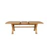 Monastery 3.0m Large Solid Oak Extending Dining Table - 20% OFF SPRING SALE - 10