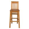 Westfield Oak Kitchen Stool with Oak Timber Seat - 10% OFF CODE SAVE - 7