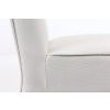 Windsor Beige Fabric Dining Chair with Oak Legs - SPRING SALE - 6