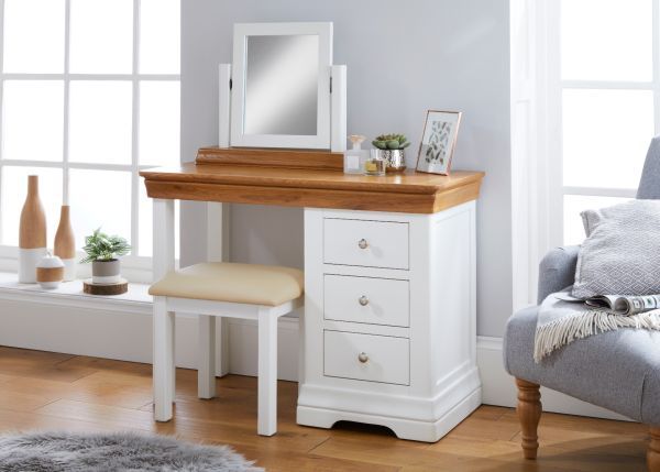 Cream painted oak dressing tables discount