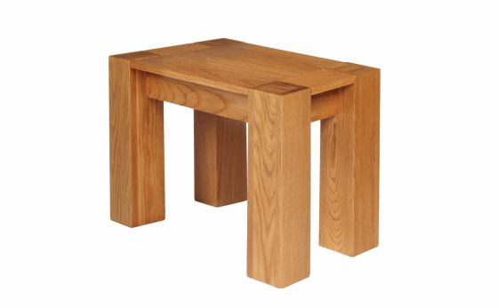 Cambridge 75cm Small Oak Dining Bench - £30 OFF FLASH SALE