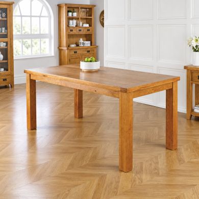 Country Oak 180cm Dining Table - AUTUMN SALE